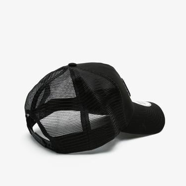  New Era Bob Team Logo 9Forty AF Trckr Loslak Unisex Siyah Şapka