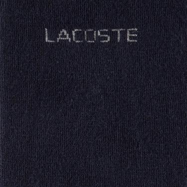  Lacoste Unisex Lacivert Babet Çorap