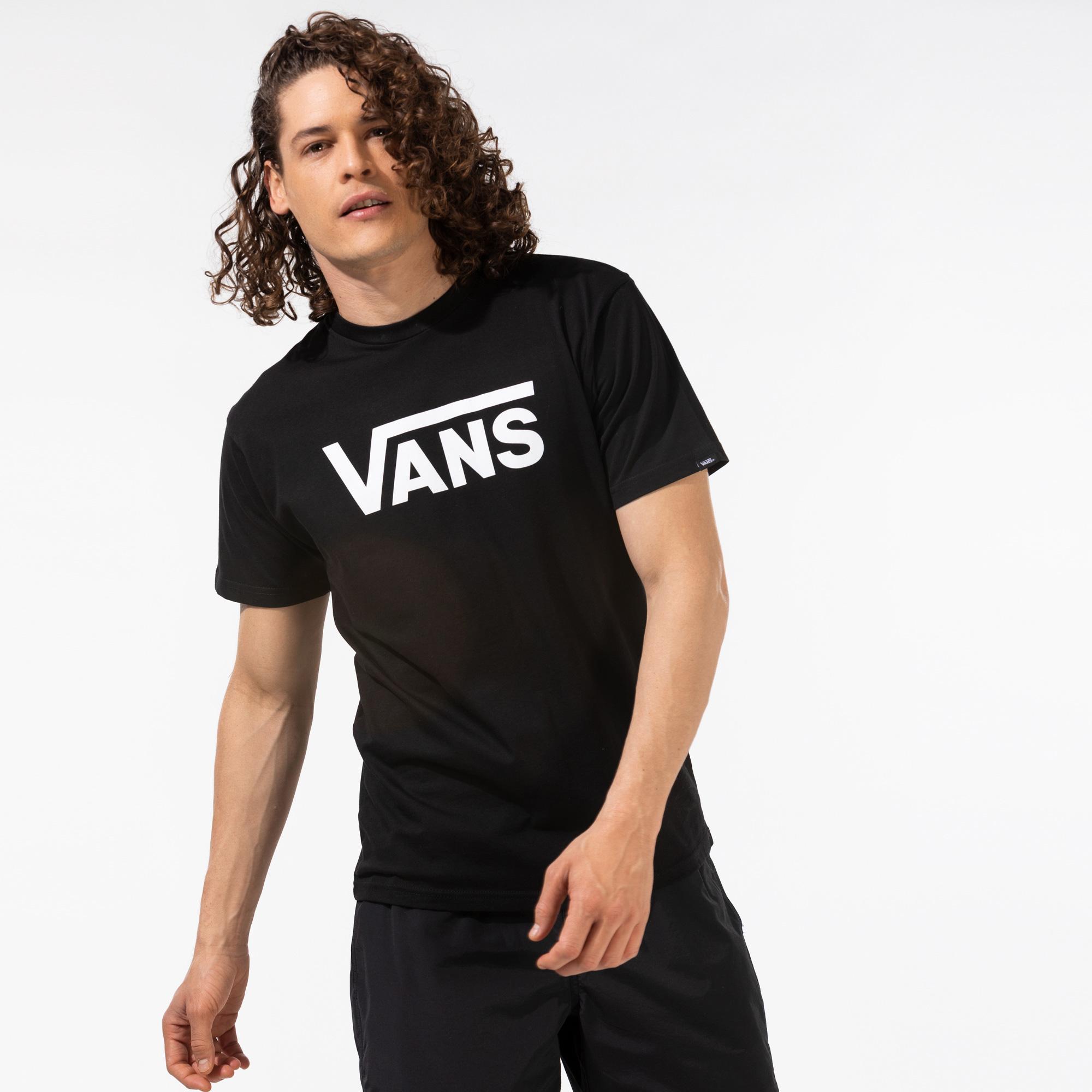 Vans Classic Erkek Siyah T-Shirt