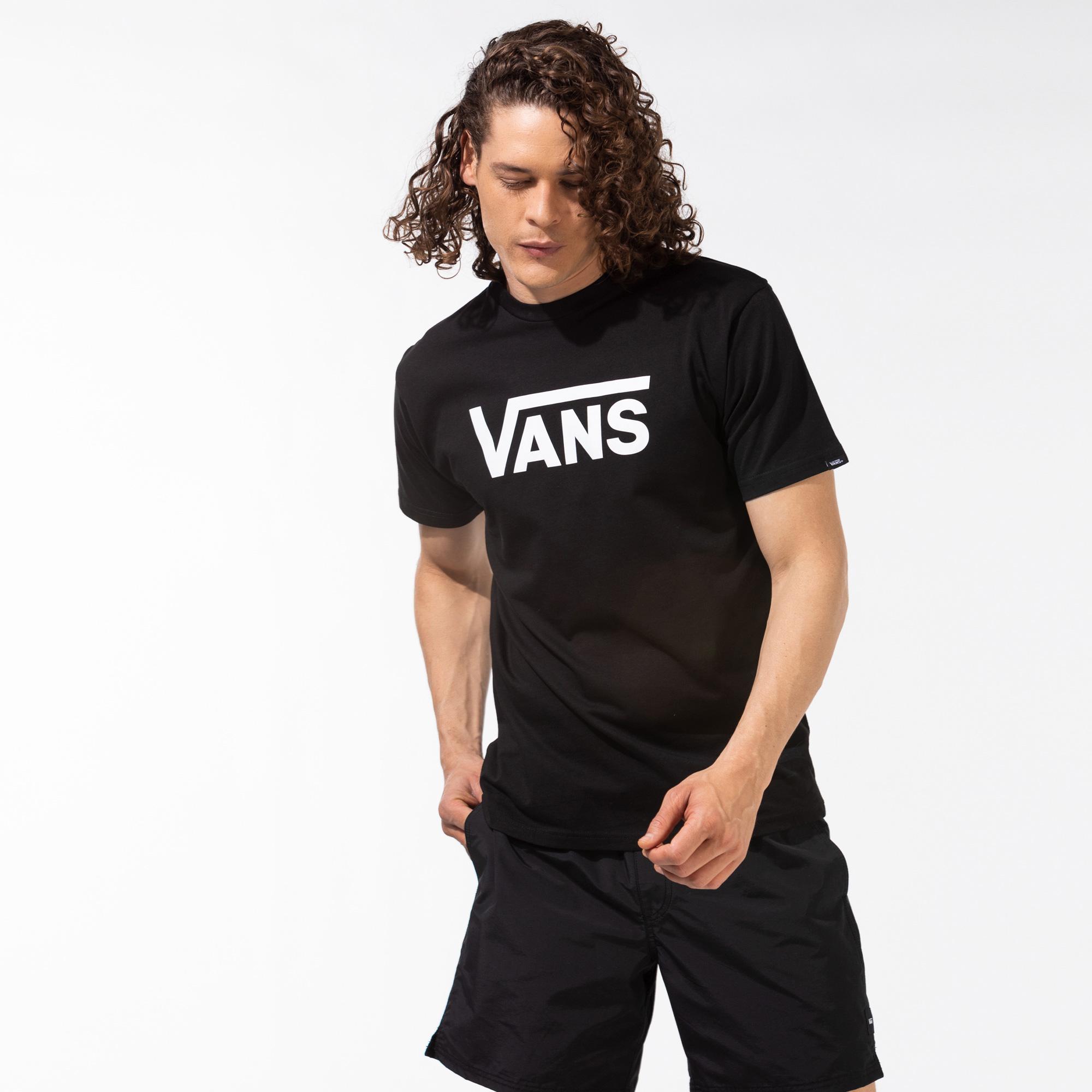Vans Classic Erkek Siyah T-Shirt