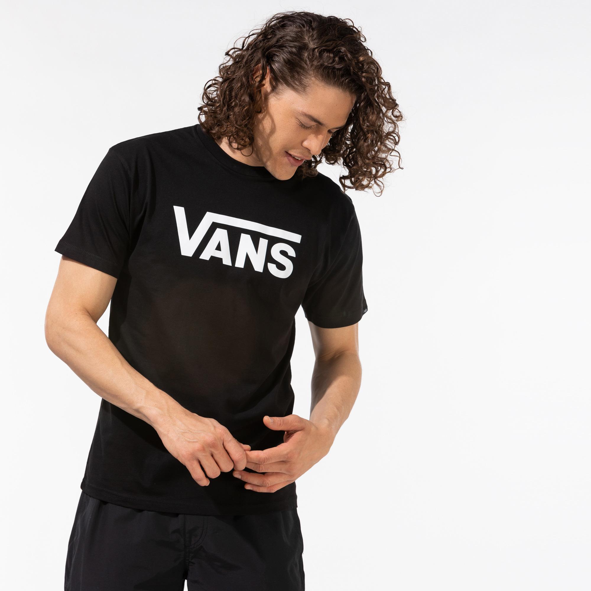 Vans Classic Erkek Siyah T-Shirt