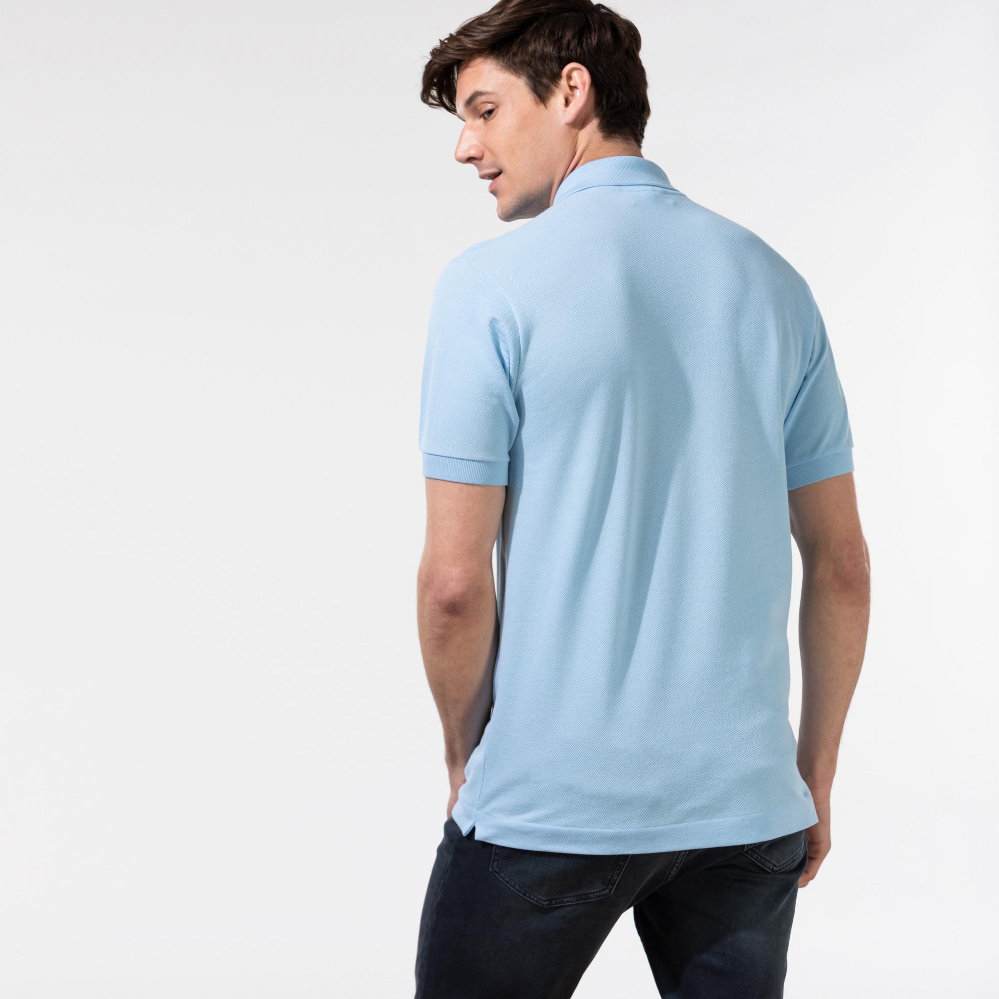 Lacoste Klasik Fit Açık Mavi Polo