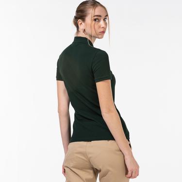  Lacoste Slim Fit Yeşil Polo