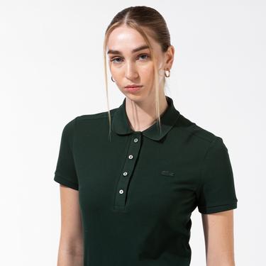  Lacoste Slim Fit Yeşil Polo