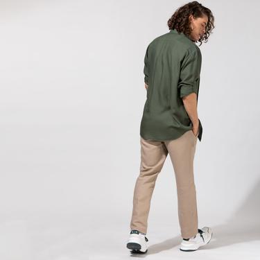  Nautica Bej Classic Fit Pantolon