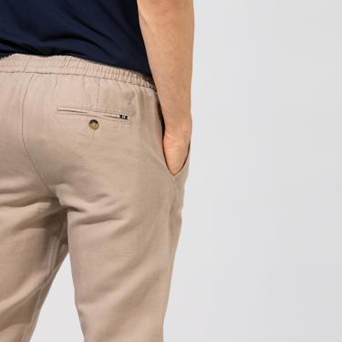  Nautica Bej Classic Fit Pantolon