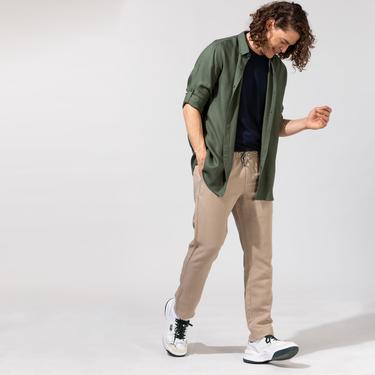  Nautica Bej Classic Fit Pantolon