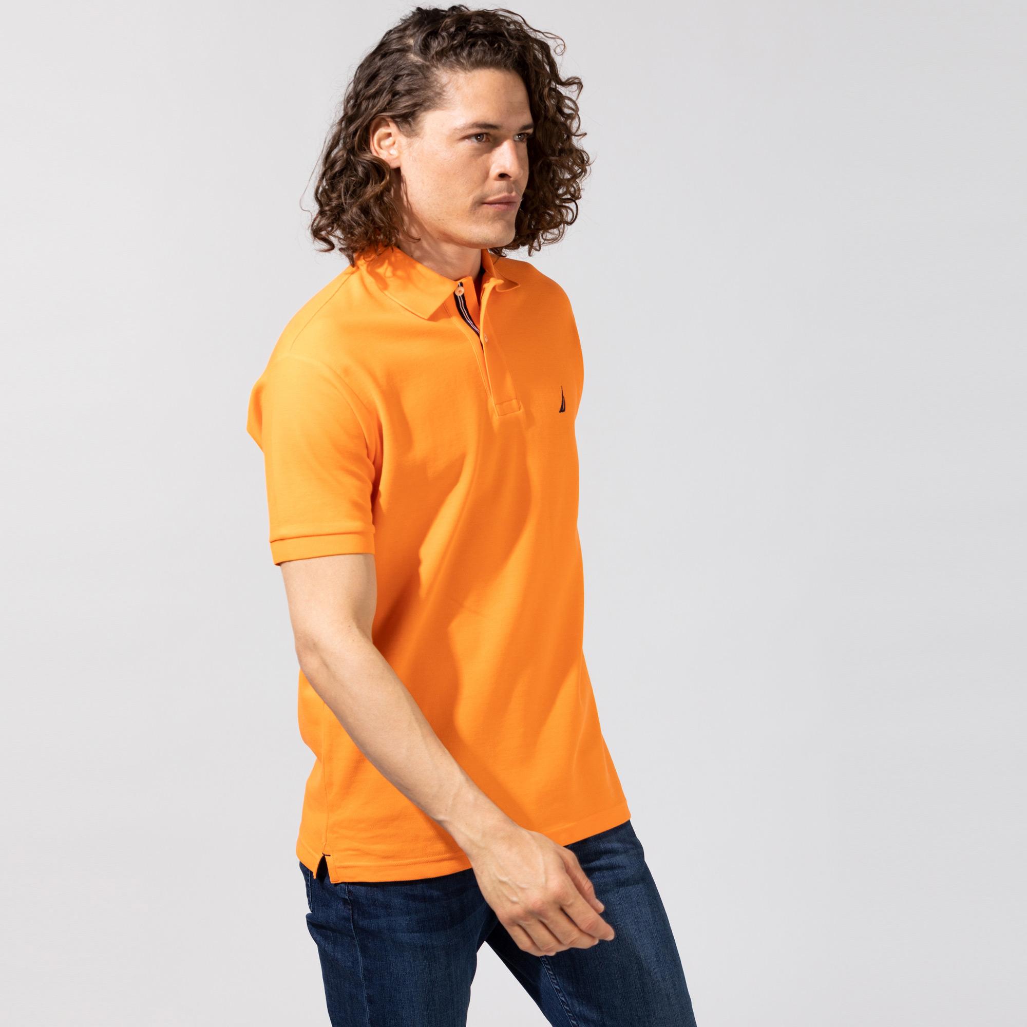 Nautica Turuncu Classic Fit Polo