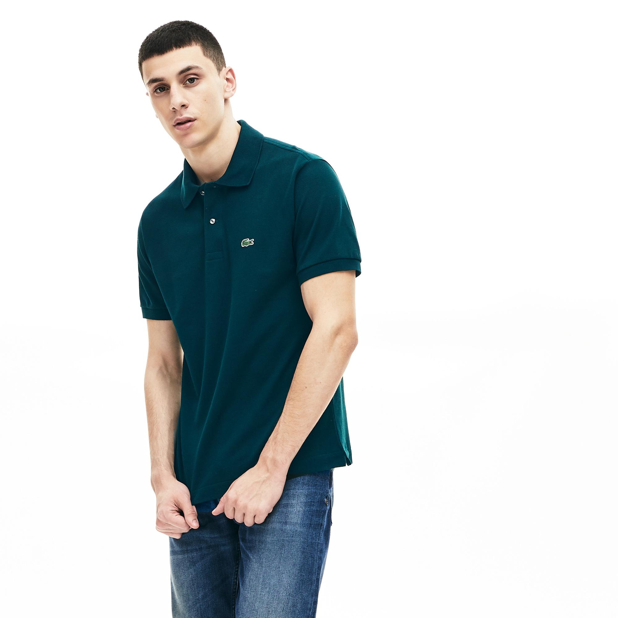 Lacoste L.12.12 Erkek Classic Fit Koyu Yeşil Polo