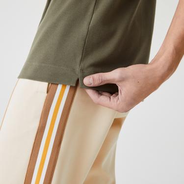  Lacoste Erkek Regular Fit Haki Polo