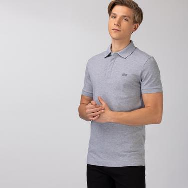  Lacoste Erkek Regular Fit Gri Paris Polo