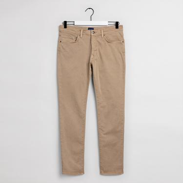  Gant Erkek Bej Slim Fit Pantolon