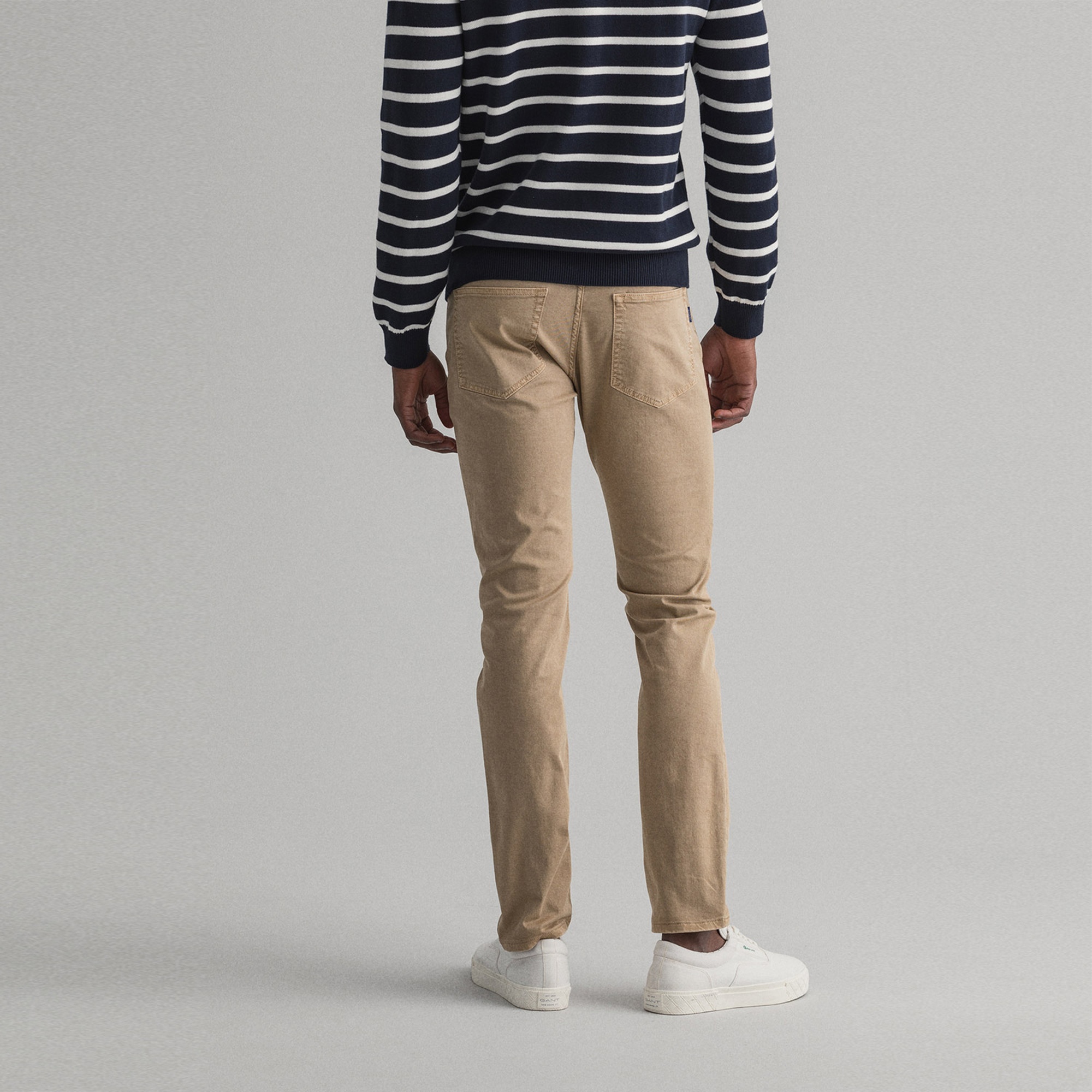 Gant Erkek Bej Slim Fit Pantolon