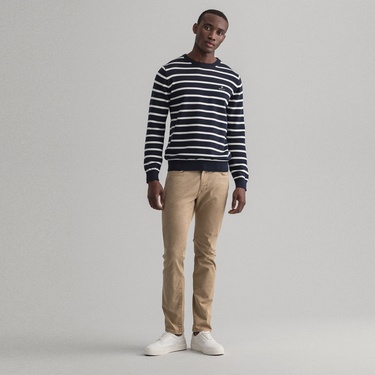  Gant Erkek Bej Slim Fit Pantolon
