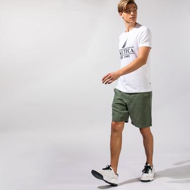  NAUTICA ERKEK YEŞİL CLASSIC FIT BERMUDA ŞORT