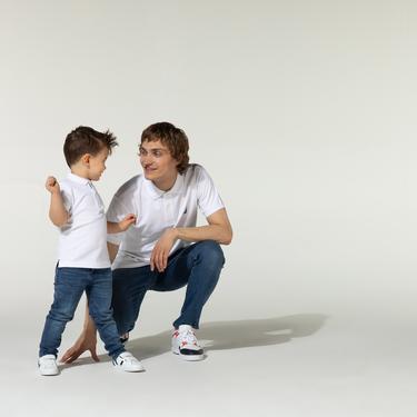  Nautica Erkek Çocuk Beyaz Kısa Kollu Polo