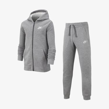  Nike Sportswear Core Çocuk Gri Eşofman Takımı