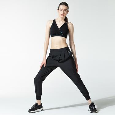  Skechers Micro Coll Daily Kadın Siyah Günlük Eşofman Altı