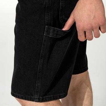  Lacoste L!ve Erkek Siyah Denim Bermuda Şort