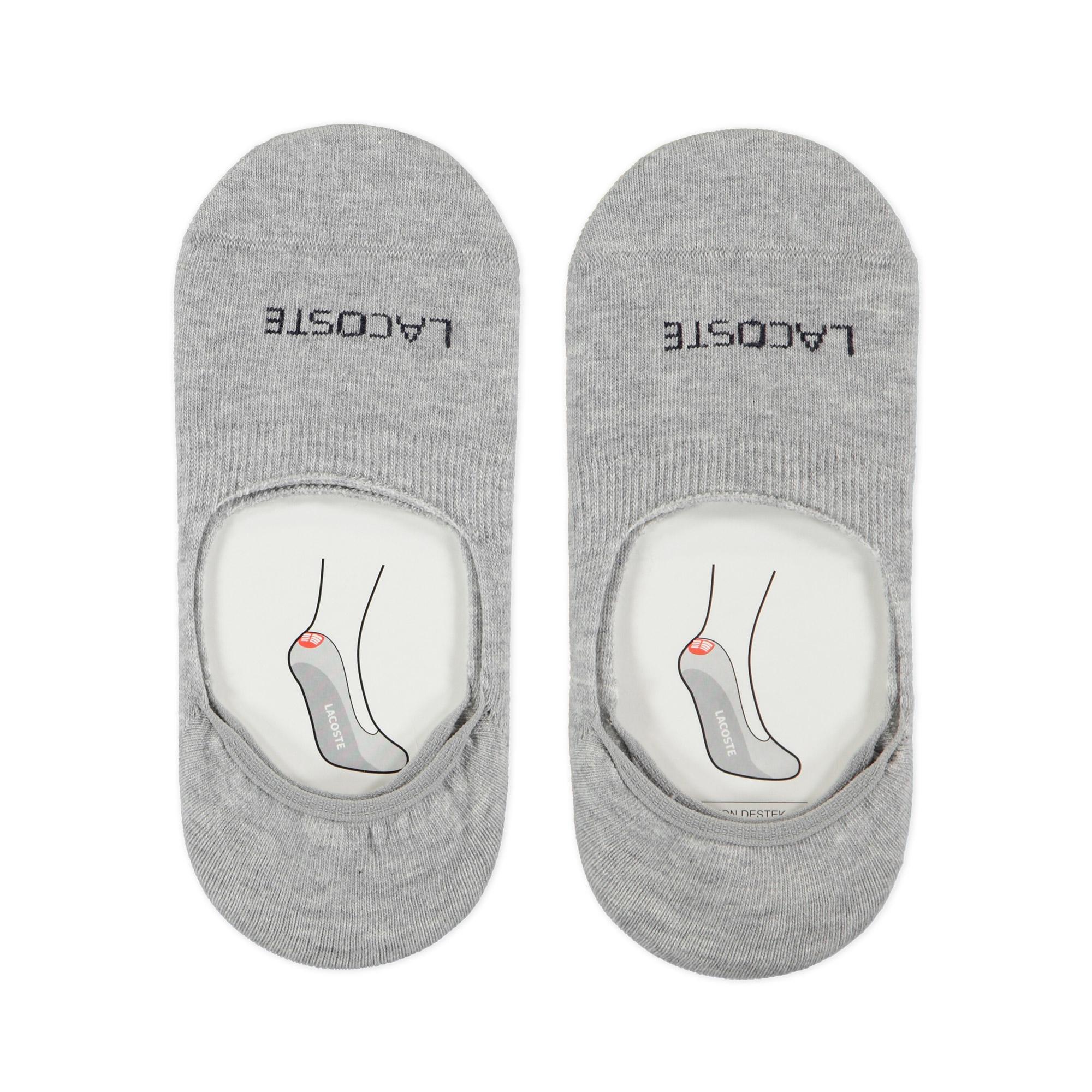 Unisex 2'li Gri Çorap