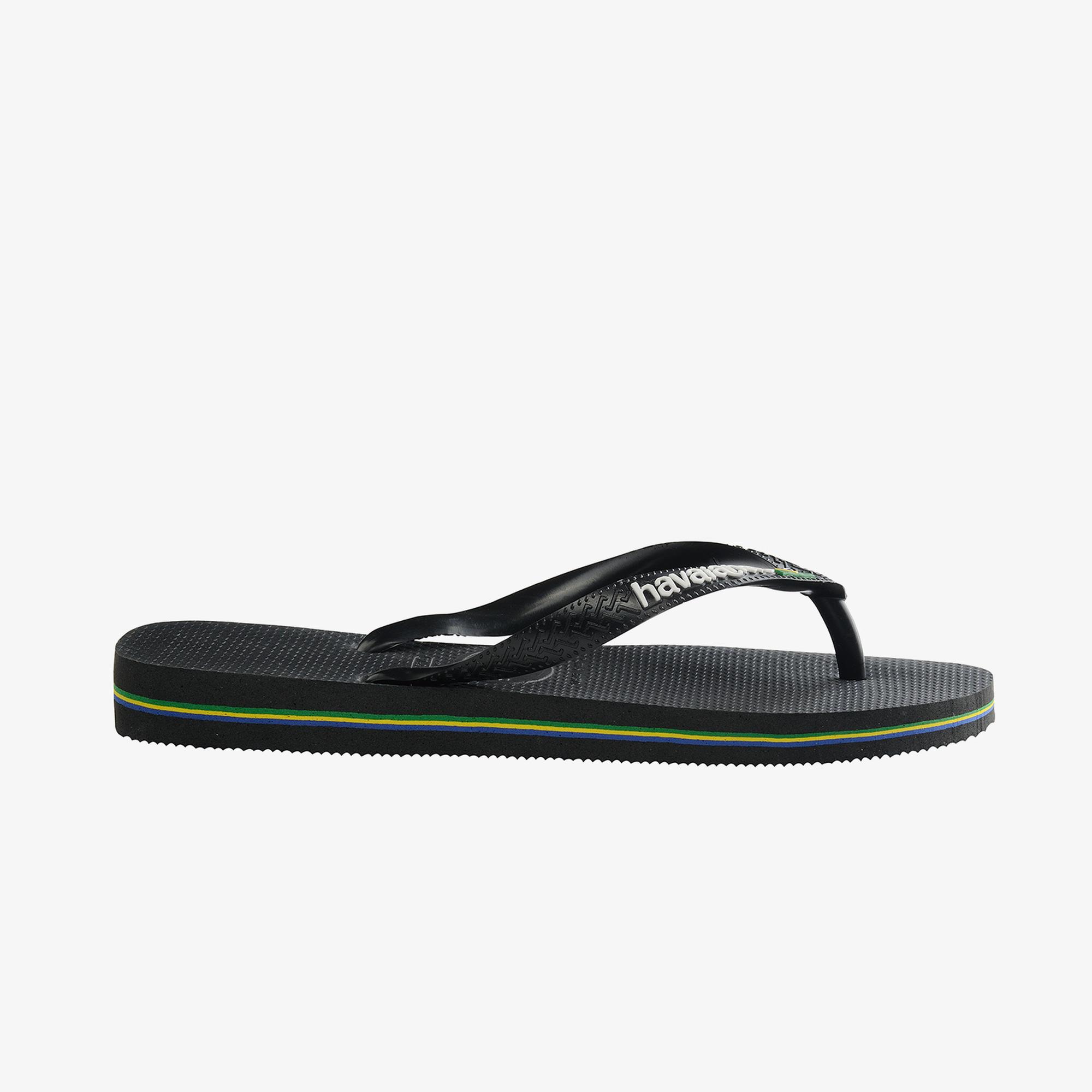 Havaianas Brasil Logo Erkek Siyah Terlik