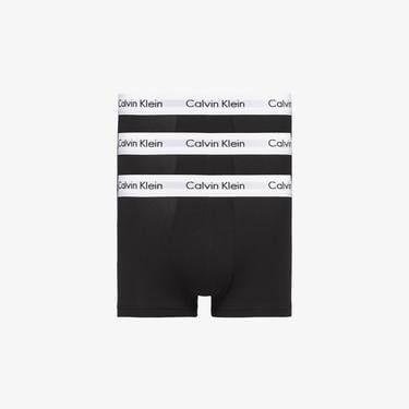  Calvin Klein 3'lü Low Rise Trunks Erkek Siyah Boxer