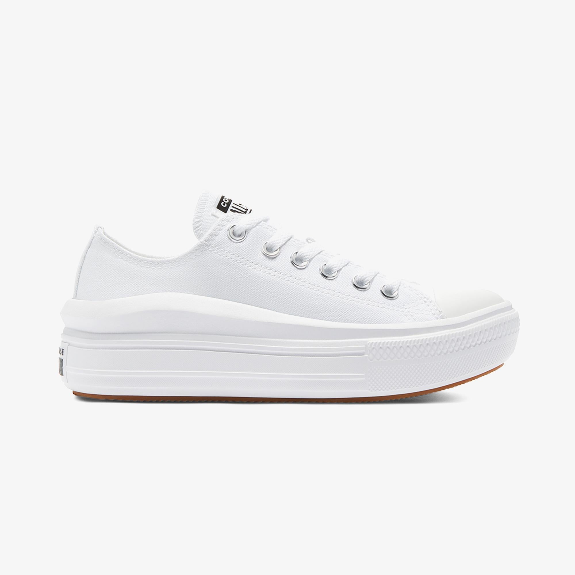 Converse Chuck Taylor All Star Move Low Platform Unisex Beyaz Sneaker