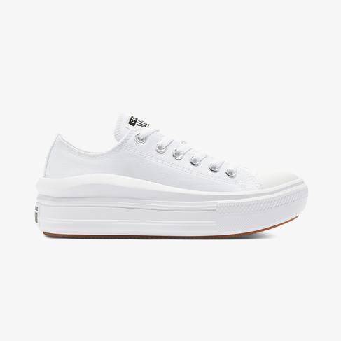  Converse Chuck Taylor All Star Move Low Platform Unisex Beyaz Sneaker