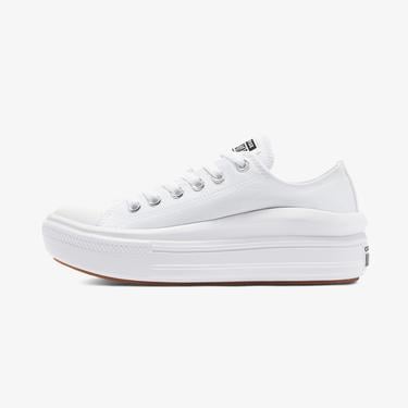  Converse Chuck Taylor All Star Move Low Platform Unisex Beyaz Sneaker