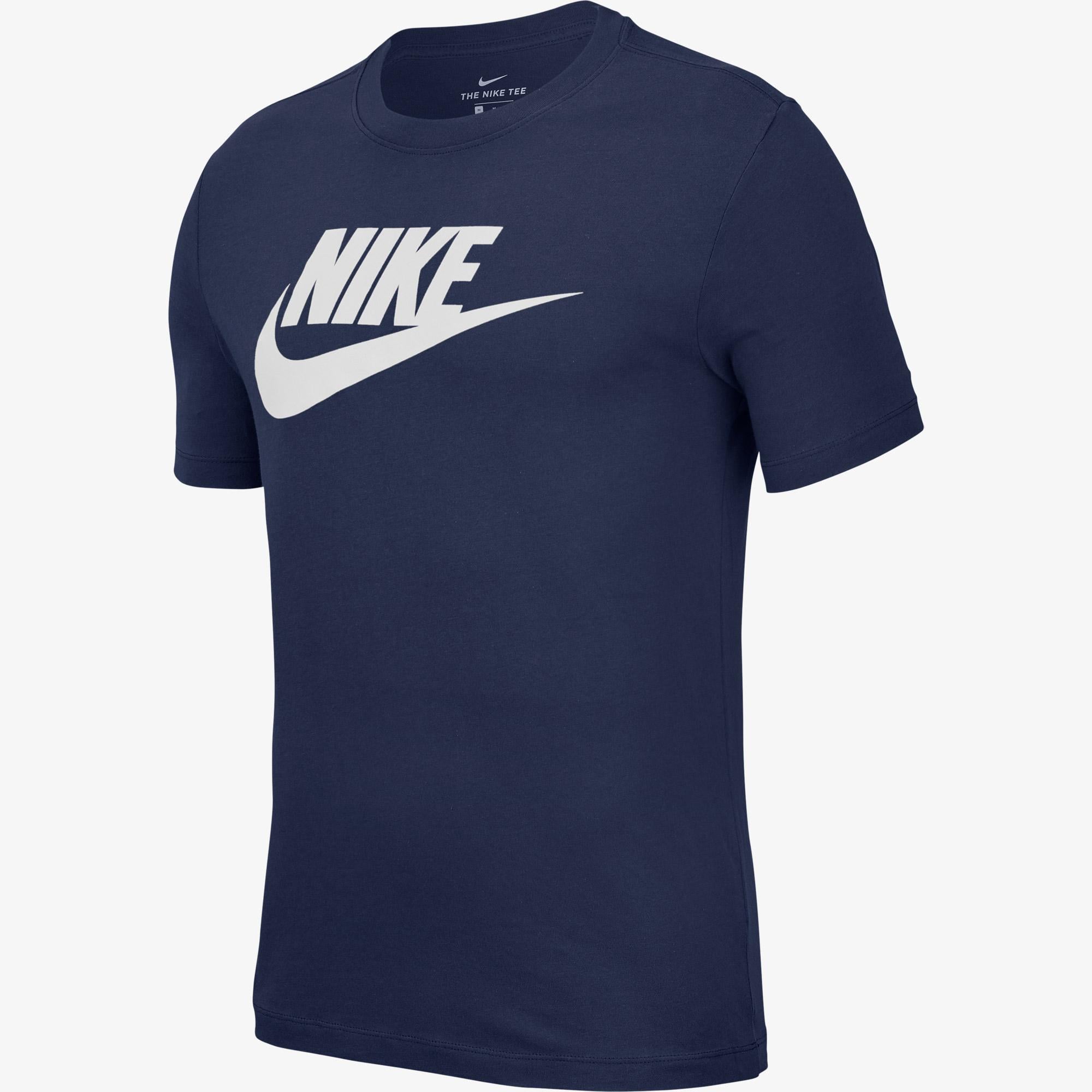 Nike Sportswear Icon Futura Erkek Lacivert T-Shirt