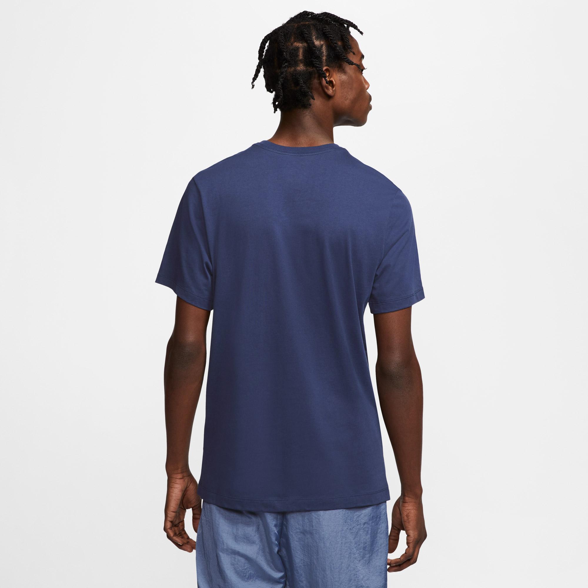 Nike Sportswear Icon Futura Erkek Lacivert T-Shirt
