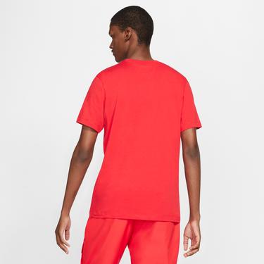  Nike Sportswear Icon Swoosh Erkek Kırmızı/Pembe T-Shirt