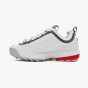  Fila Disruptor Logo Detaylı Kadın Beyaz Spor Ayakkabı