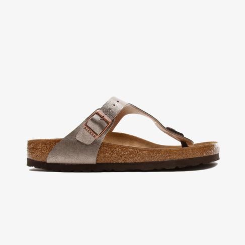  Birkenstock Gizeh Bf Graceful Kadın Gri Terlik