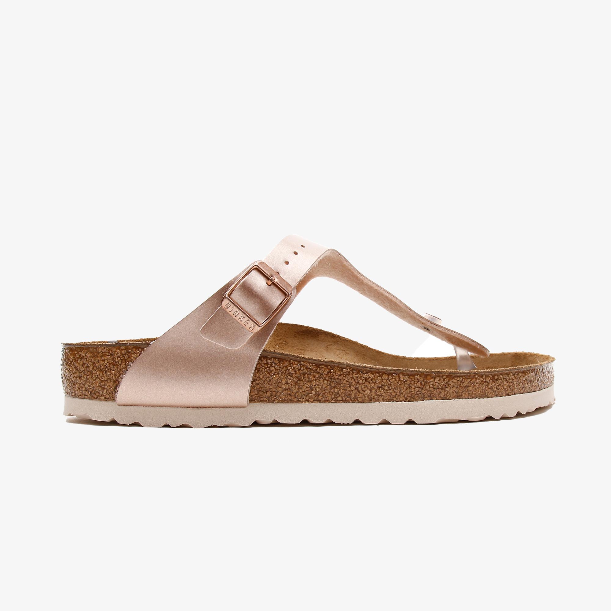 Birkenstock Gizeh Bf Süet Deri Kadın Kahverengi Terlik