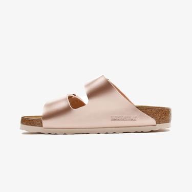  Birkenstock Arizona Birko-Flor Electric Metallic Unisex Pembe Terlik