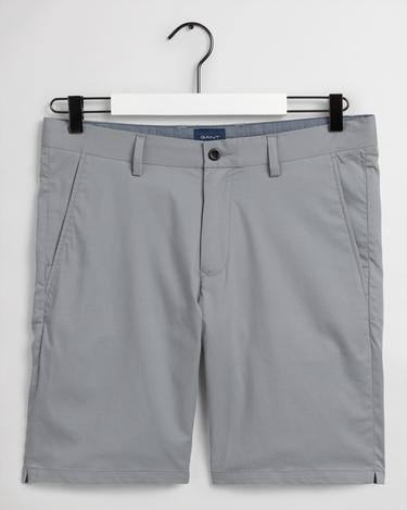  Gant Erkek Gri Slim Fit Şort