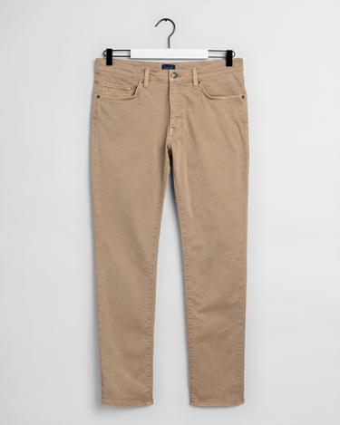  GANT Erkek Bej Slim Fit Hayes Pantolon