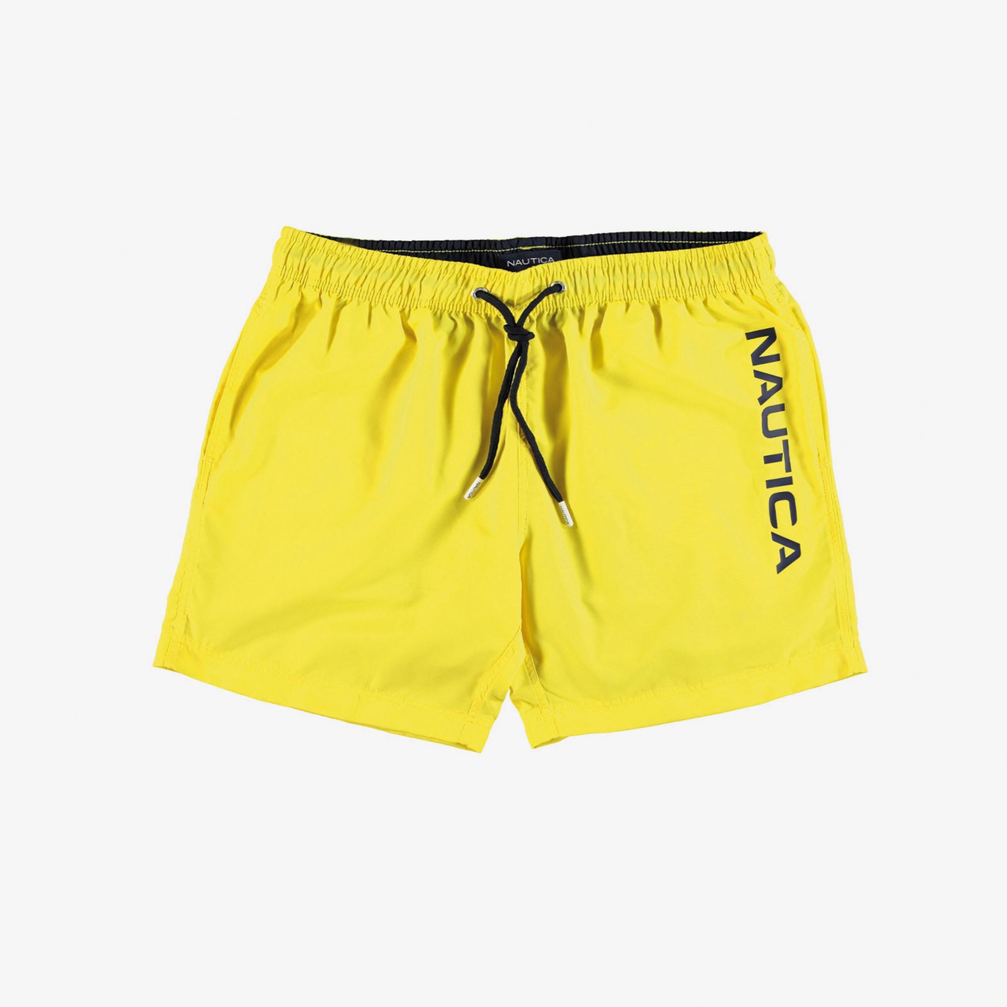 Nautica Erkek Sarı Şort Mayo