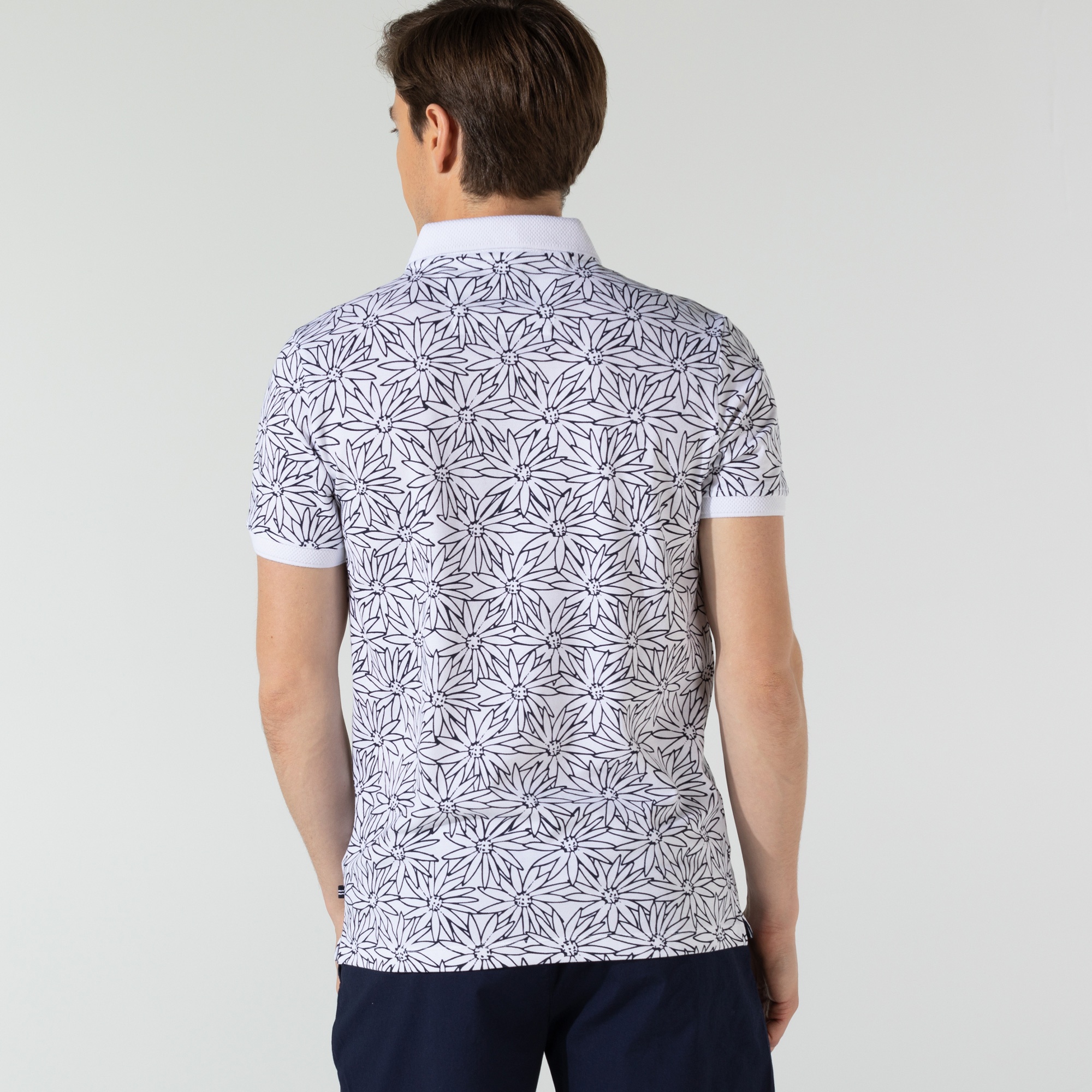 Nautica Erkek Beyaz Slim Fit Polo