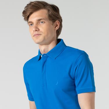  Nautica Erkek Mavi Slim Fit Polo