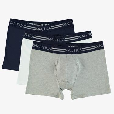  Nautica Erkek Renkli 3Lü Boxer