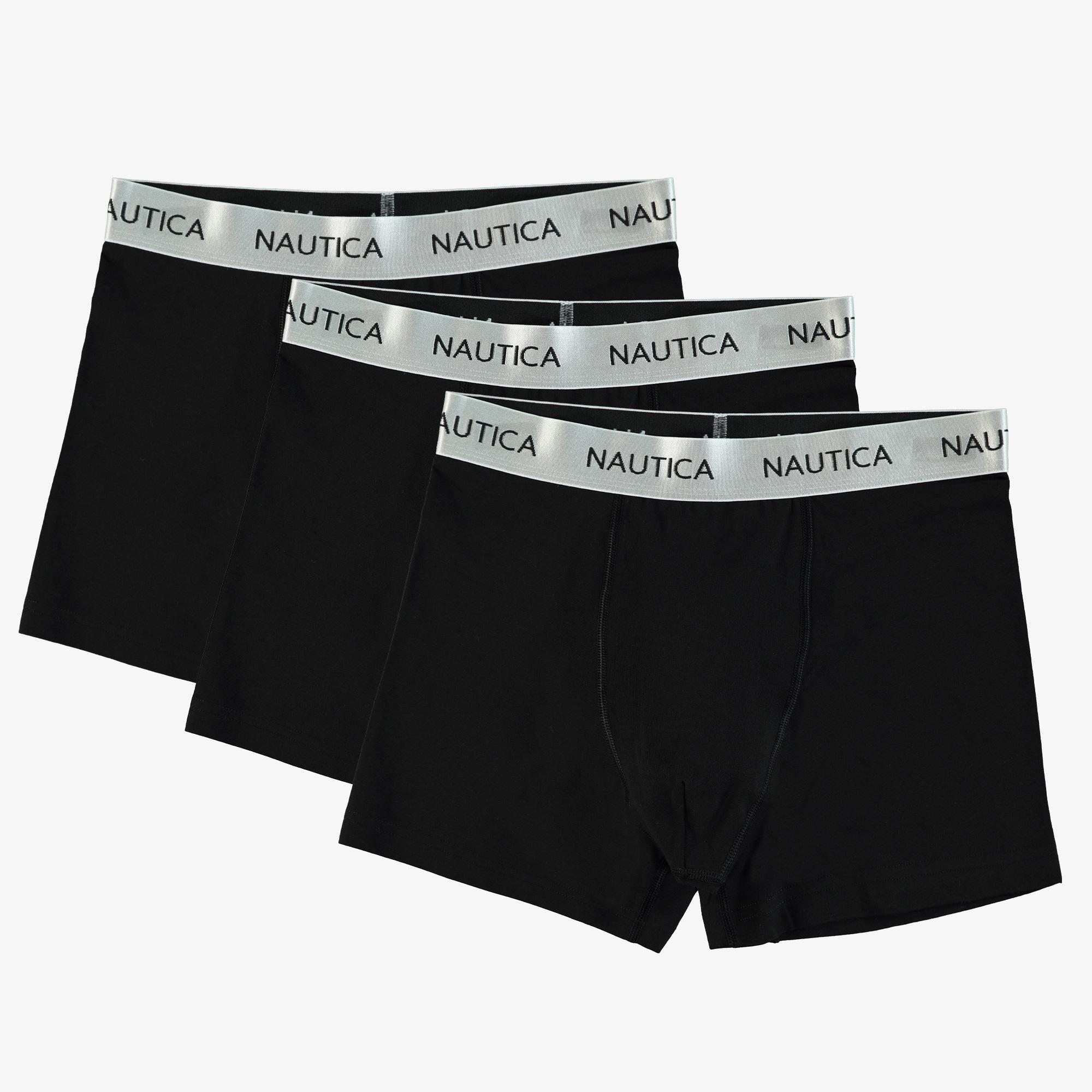 Nautica Erkek Siyah 3Lü Boxer