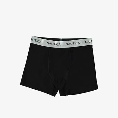  Nautica 3'lü Erkek Siyah Boxer