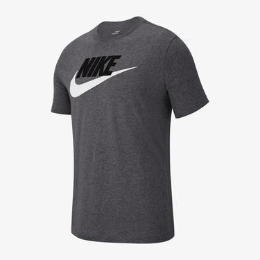  Nike Sportswear Icon Futura Erkek Gri T-Shirt