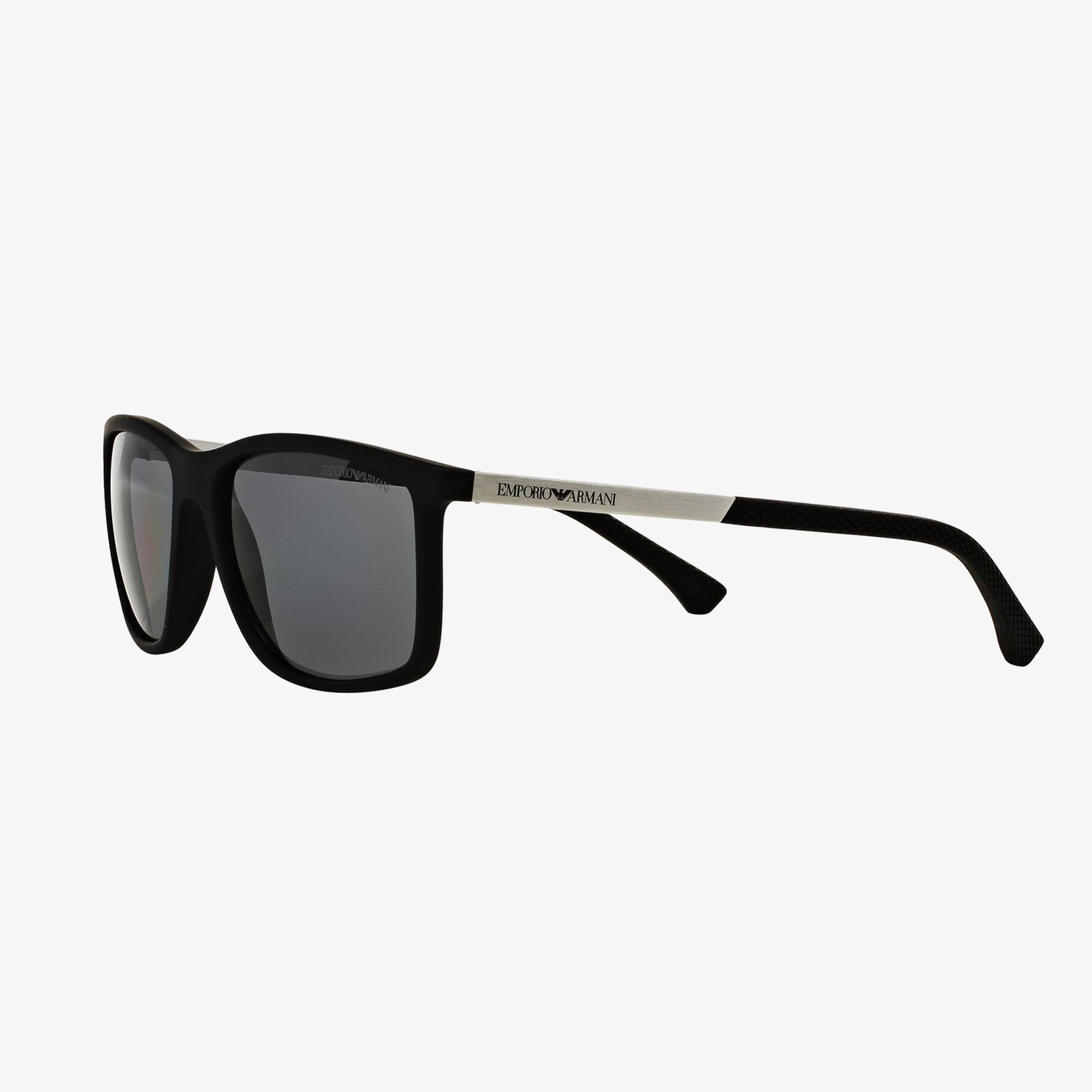 EMPORIO ARMANI 0EA4058 Erkek Siyah Rubber Güneş Gözlüğü