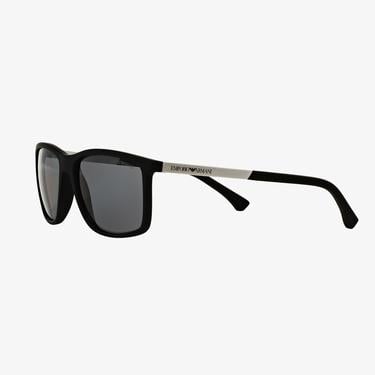  EMPORIO ARMANI 0EA4058 Erkek Siyah Rubber Güneş Gözlüğü