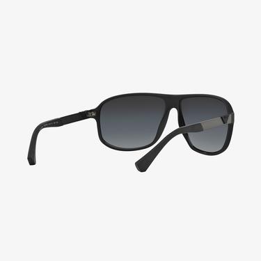  EMPORIO ARMANI Erkek Siyah Rubber Güneş Gözlüğü