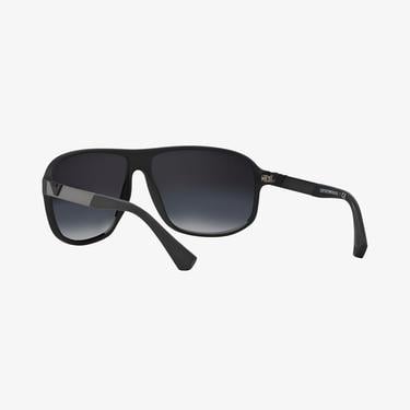  EMPORIO ARMANI Erkek Siyah Rubber Güneş Gözlüğü