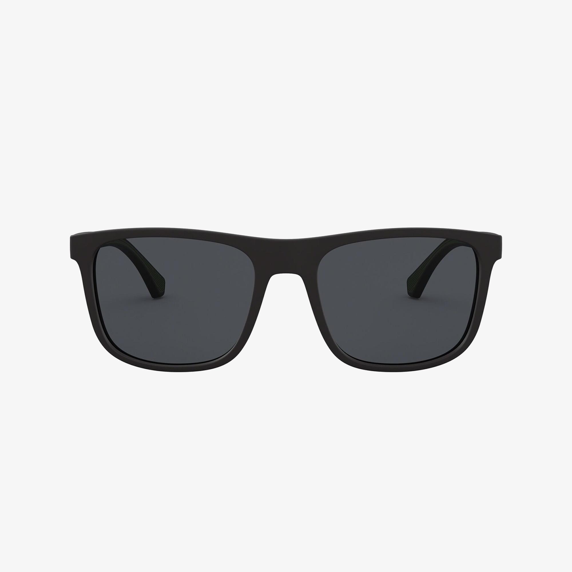 EMPORIO ARMANI 0EA4129 Erkek Mat Siyah - Camo Güneş Gözlüğü